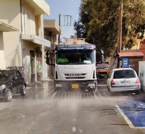 Στοχευμένη παρέμβαση καθαριότητας στο Βενεράτο και στην Αυγενική το Σάββατο 20 Μαρτίου 2021