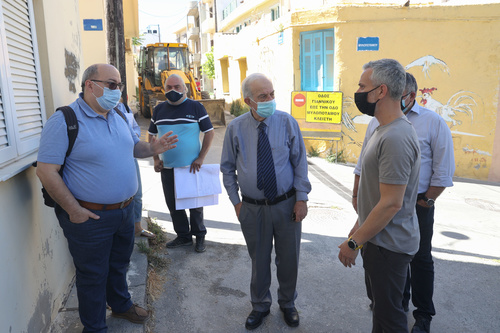 Δήμαρχος Ηρακλείου Βασίλης Λαμπρινός - Ανάπλαση της οδού Γιαννίκου