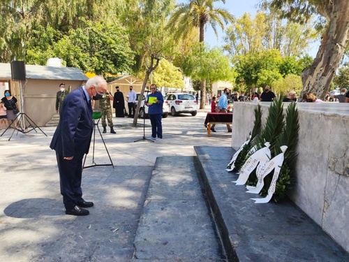 Δήλωση Δημάρχου Ηρακλείου Β. Λαμπρινού για την επέτειο των Εθνικών Αγώνων και της Εθνικής Αντίστασης κατά του Ναζισμού και του Φασισμού