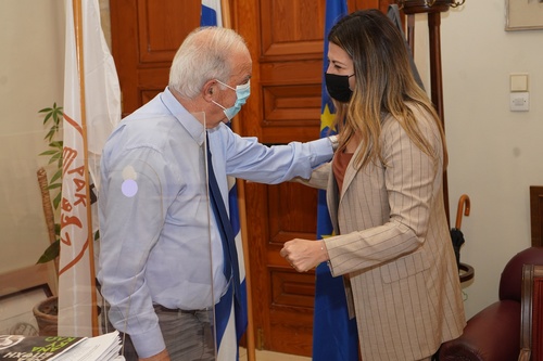 Συνάντηση Δημάρχου Ηρακλείου με την Υφυπουργό Τουρισμού Σοφία Ζαχαράκη – Το Ηράκλειο μπορεί να γίνει κορυφαίος γαστρονομικός προορισμός  