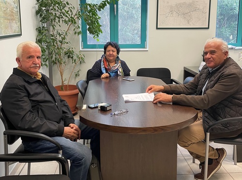 Υπεγράφη η σύμβαση για την«Αναβάθμιση - Ενίσχυση υφιστάμενου συστήματος πυρόσβεσης στην περιοχή Αγίας Τριάδας» Υπεγράφη η σύμβαση για την«Αναβάθμιση - Ενίσχυση υφιστάμενου συστήματος πυρόσβεσης στην περιοχή Αγίας Τριάδας»